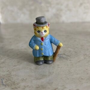 Kitty Cucumber Gentleman J. B. Buster mini Figurine Schmid 1992